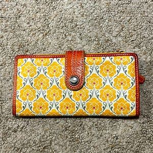 Floral Fossil Wallet